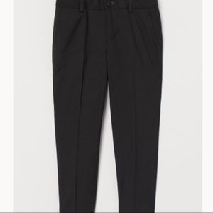 Black slim leg suit/dress pants